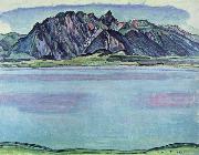 lake thun and the stockhorn mountains Ferdinand Hodler